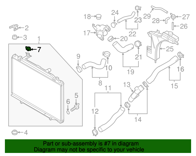 20132024 Mazda Radiator Cap PE0115205 Mazda Parts Advantage
