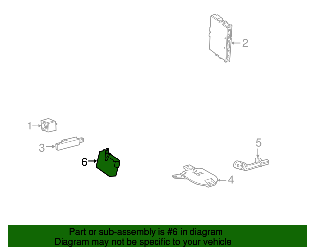 897B00E010 Tire Pressure Monitoring System Receiver 20142017