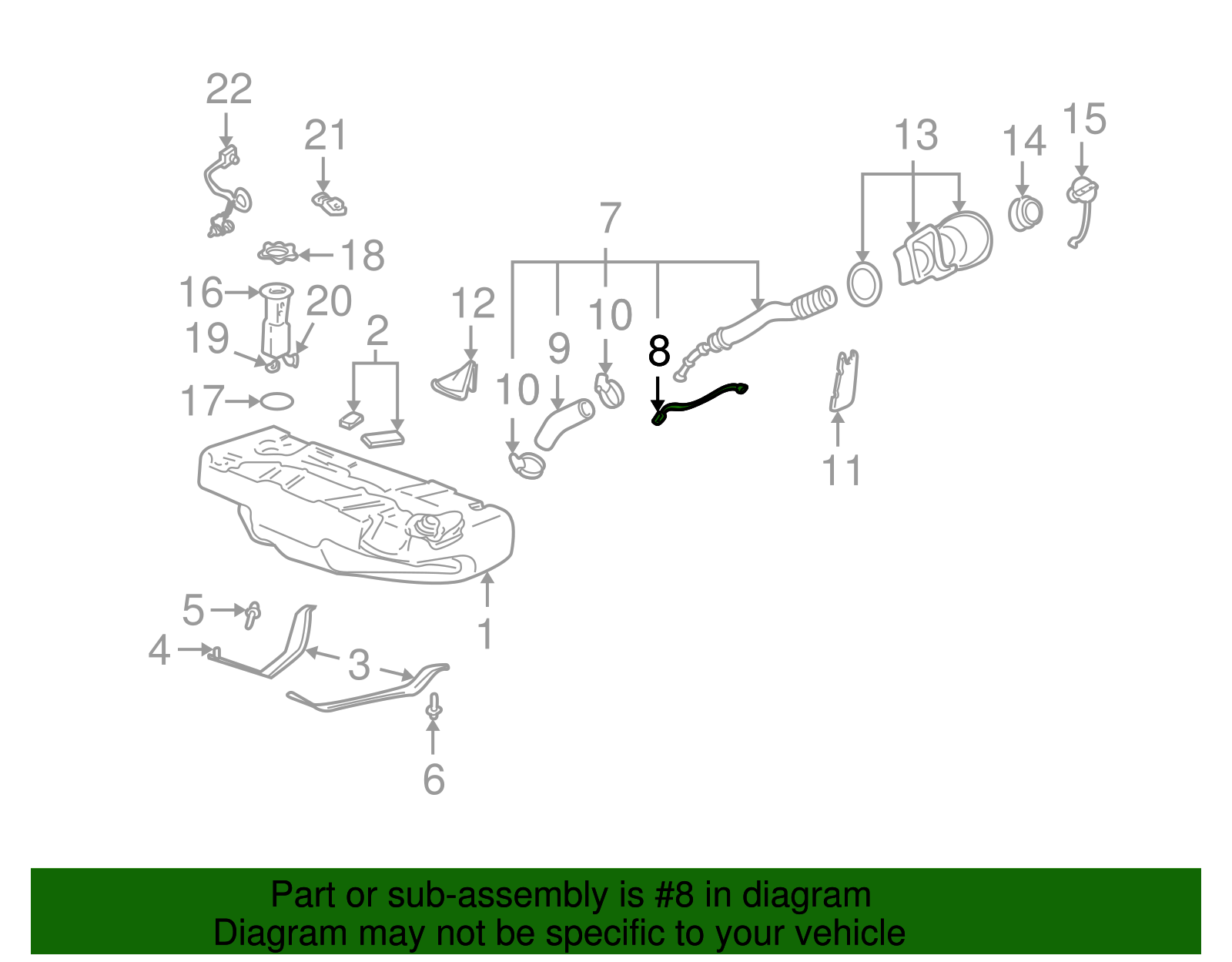 Filler Pipe Wire - GM (25703573)