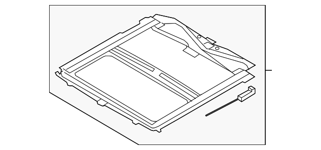 Sunroof Frame - Ford (BC3Z-26502C22-B)