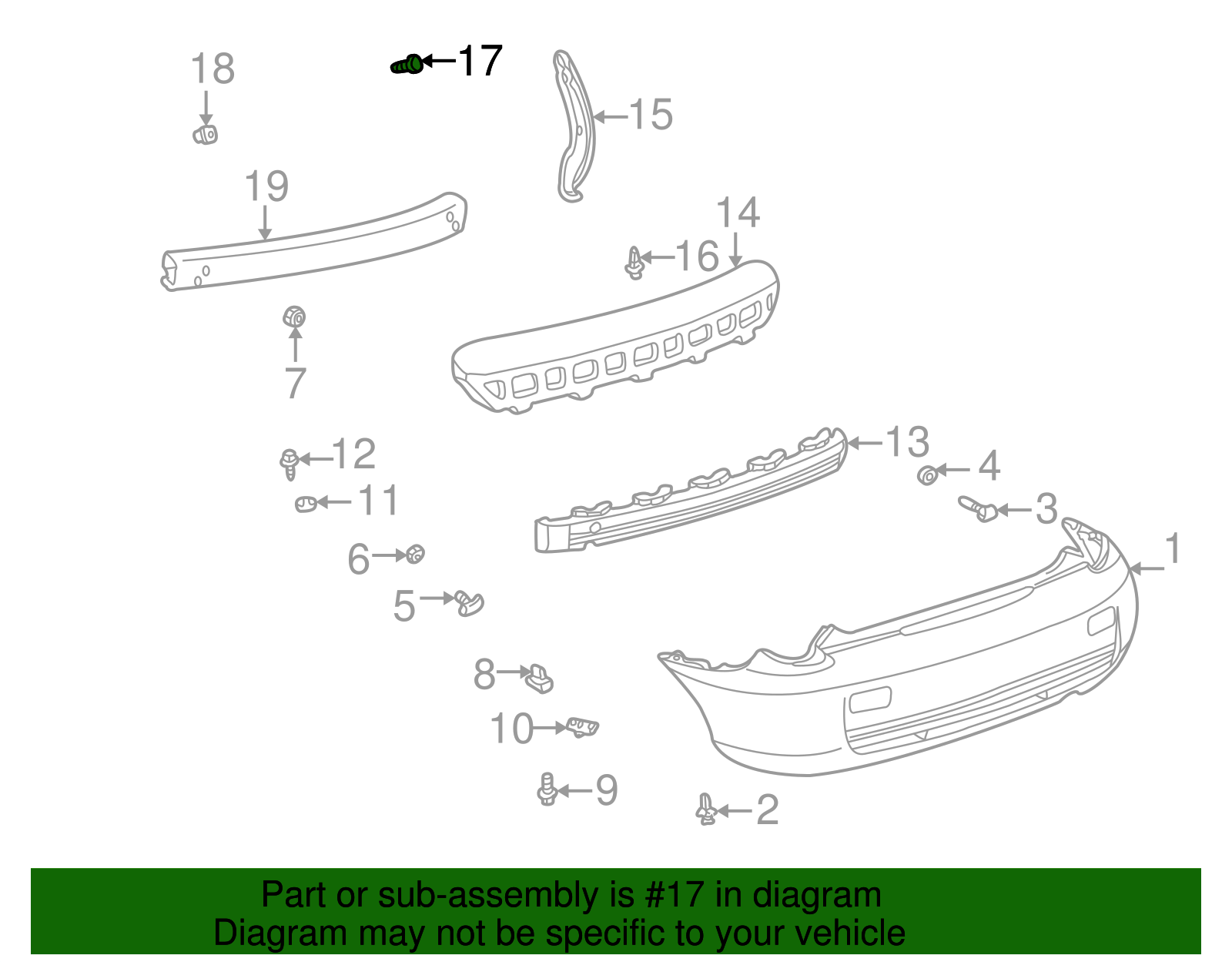 Side Seal Screw - Toyota (90159-60499)