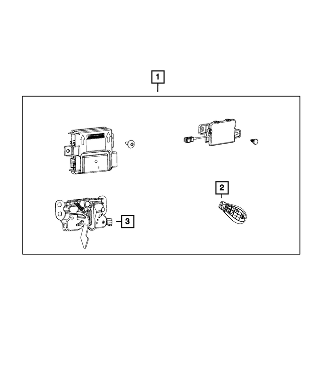 20182019 Ram Remote Start 82215553AB Mopar Estores