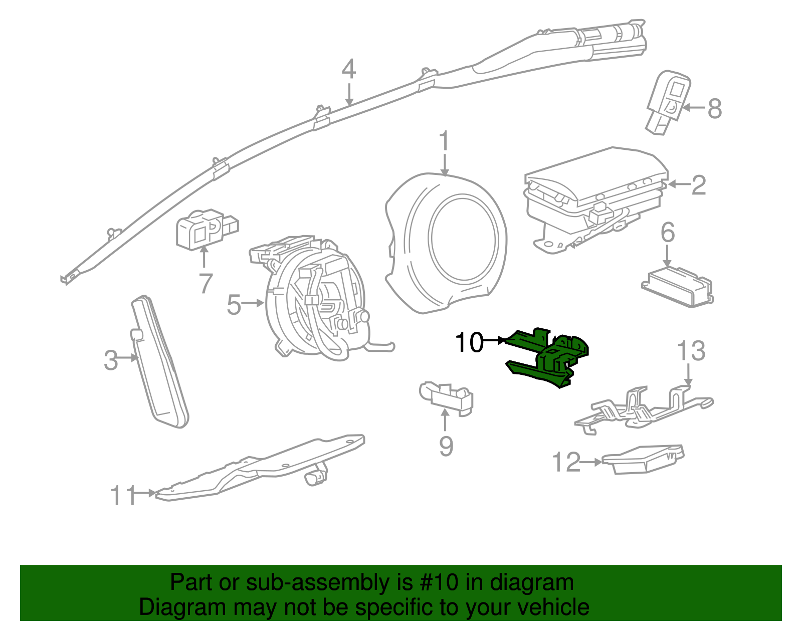 Position Sensor Bracket - Buick (92234433)
