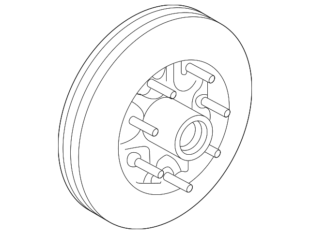 Rotor - Ford (YL1Z-1102-AA)