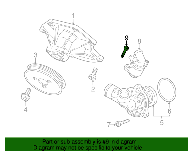 Thermostat Bolt N-106-320-02