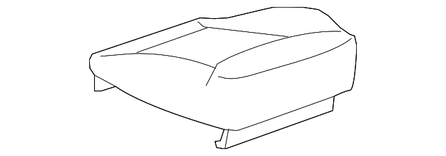 Cover, P/Seat Cushion                       *Ebony (19127581)
