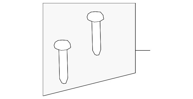 Ebony Head Restraint Guide - GM (20912679)