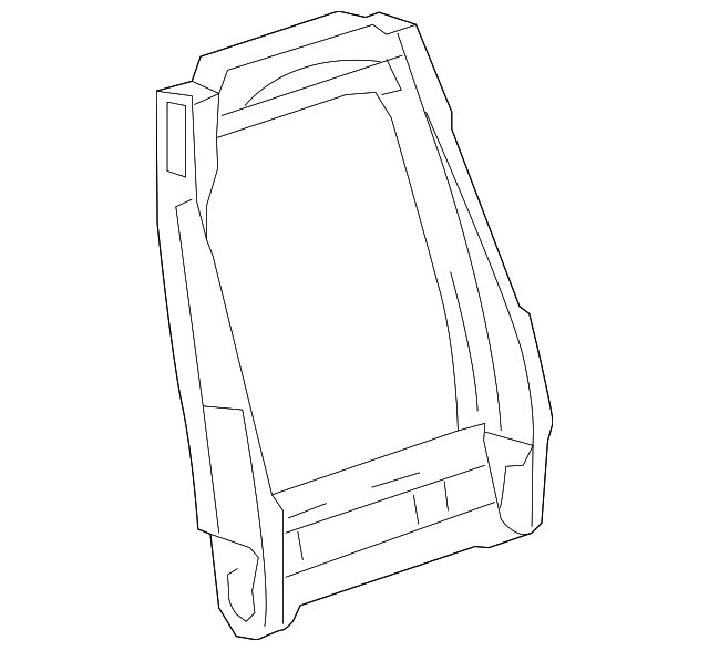 Passenger Seat Back Frame - GM (22804416)