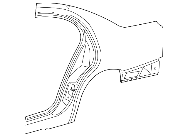Quarter Panel - Ford (XW4Z-5427840-AA)