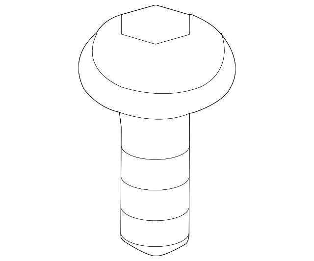 M4.2x1.41x25 Multi Purpose Bolt - GM (11602875)