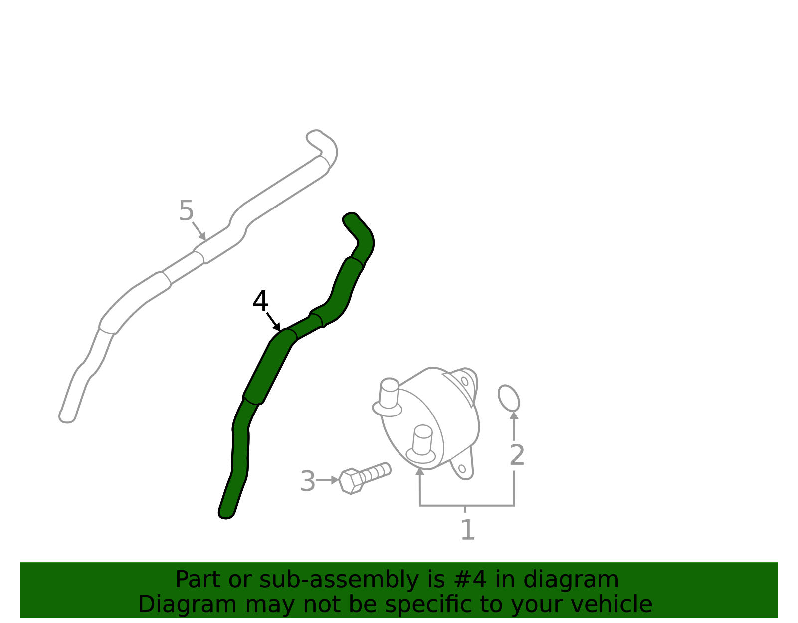Oil Inlet Tube - Scion (16264-WB002)