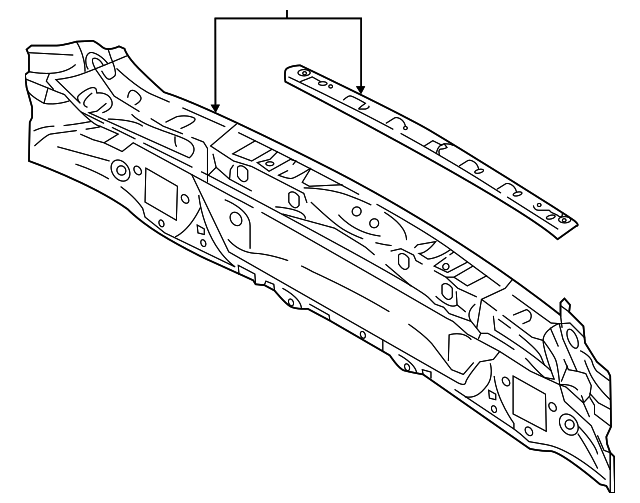 20172023 Subaru Impreza Rear Body Panel 52401FL00A9P Subaru Parts Plus
