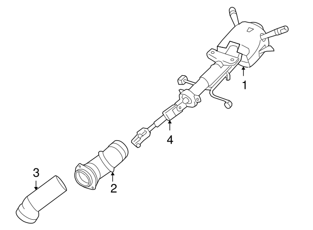 2012-2016 Chevrolet Steering Column 19256736 | GMPartsNow