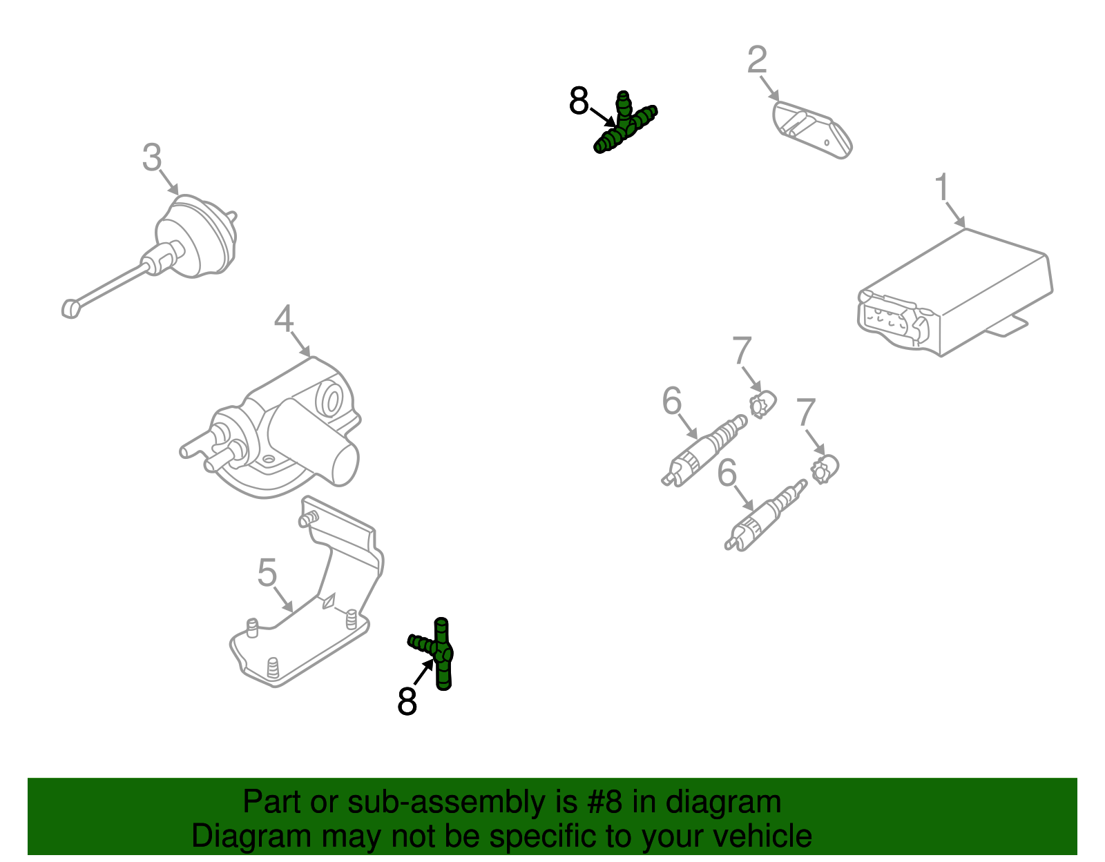 Connector Hose - Volkswagen (811-907-428)