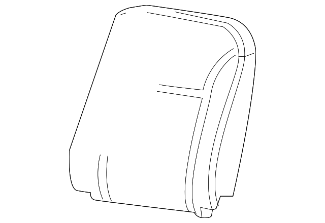 Passenger Seat Back Pad - GM (89041614)