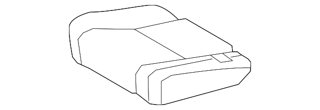 TOYOTA Genuine 71078-0C220-E0 Seat Back Cover TOYOTA Genuine 71078-0C220-E0 Seat Back Cover