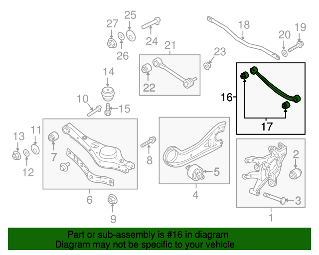 55101A9000 Upper Control Arm 20152021 Kia Sedona Kia.Parts Store