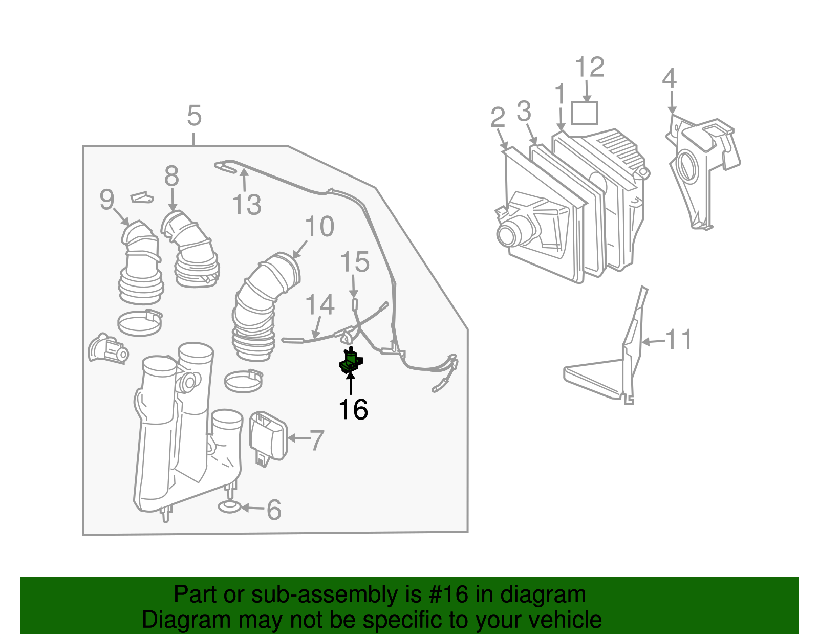 Heater and Air Conditioning Water Shut-Off Valve Actuator - GM (90466214)