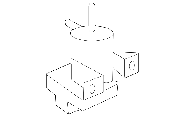 Heater and Air Conditioning Water Shut-Off Valve Actuator - GM (90466214)