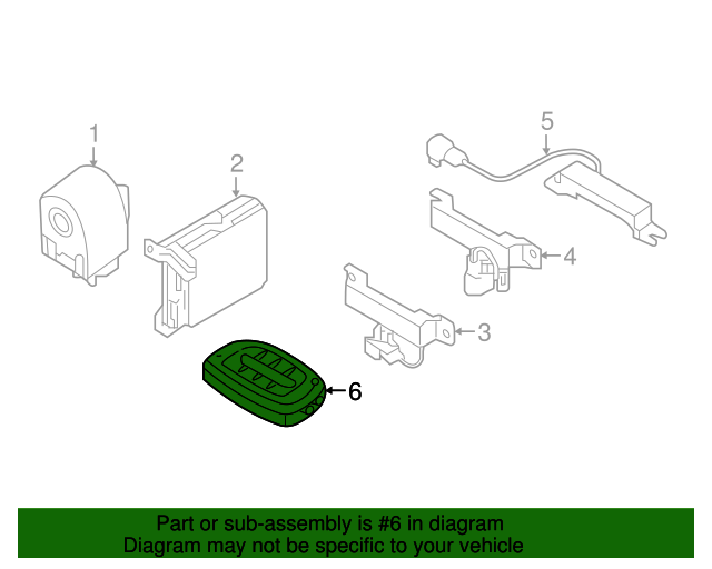 Genuine Transmitter for 2015-2017 Hyundai Sonata | Part# 95430-C1010 ...