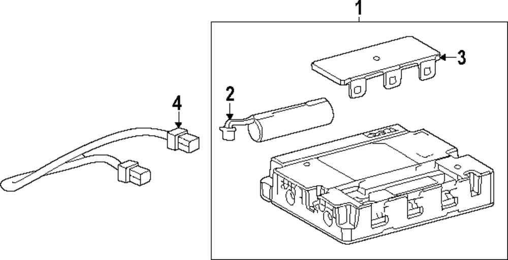 Receiver - Toyota (86741-0E111)