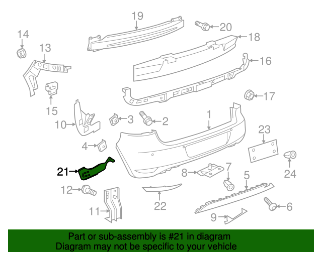 20122013 Volkswagen Bumper Cover Reinforcement 5K6802398