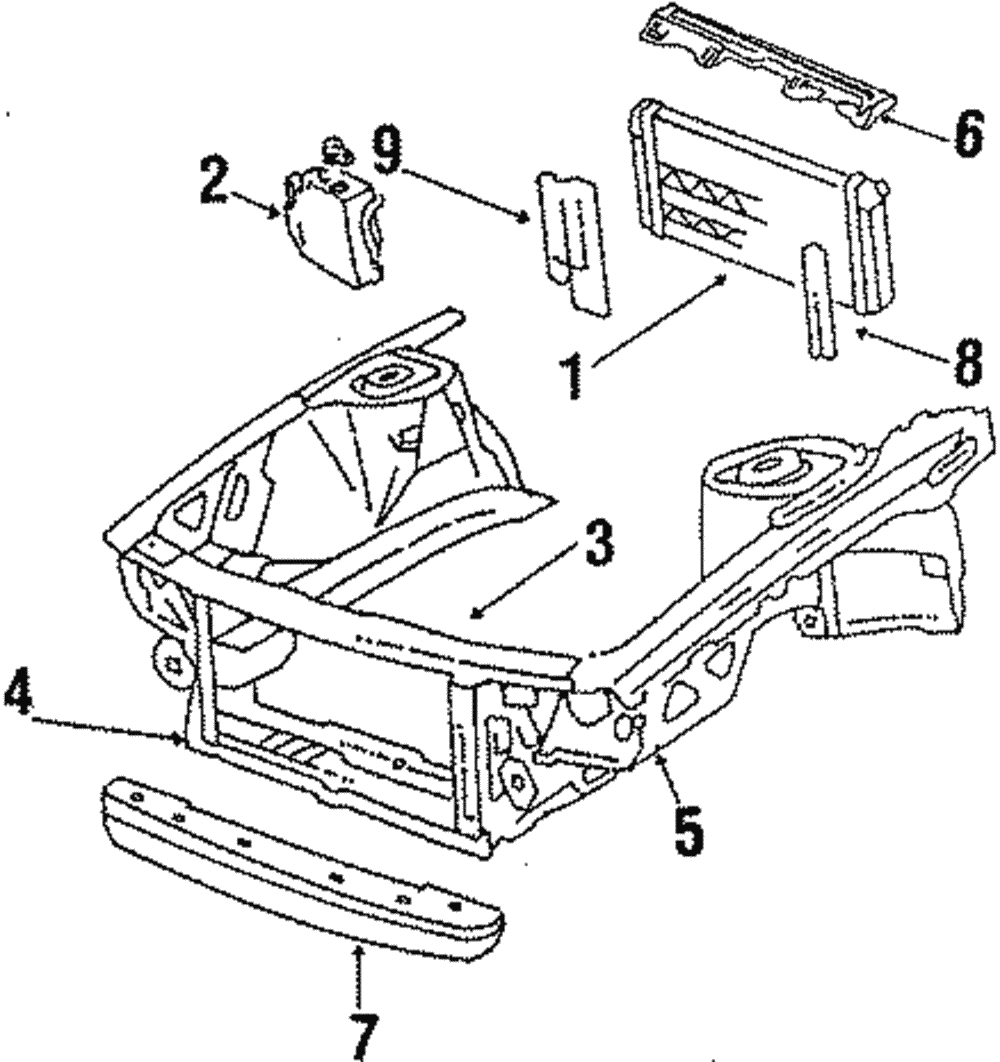 Radiator - GM (52477309)