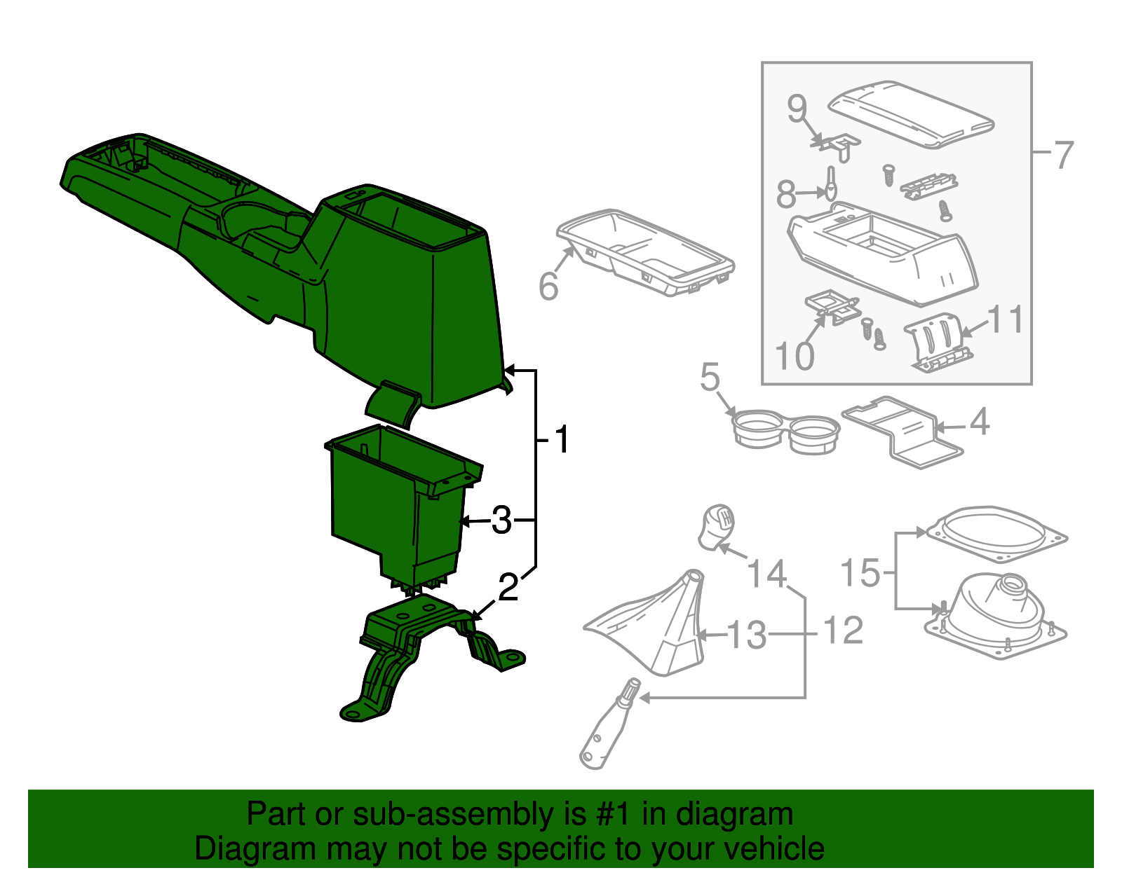 Console Body - GM (89040059)