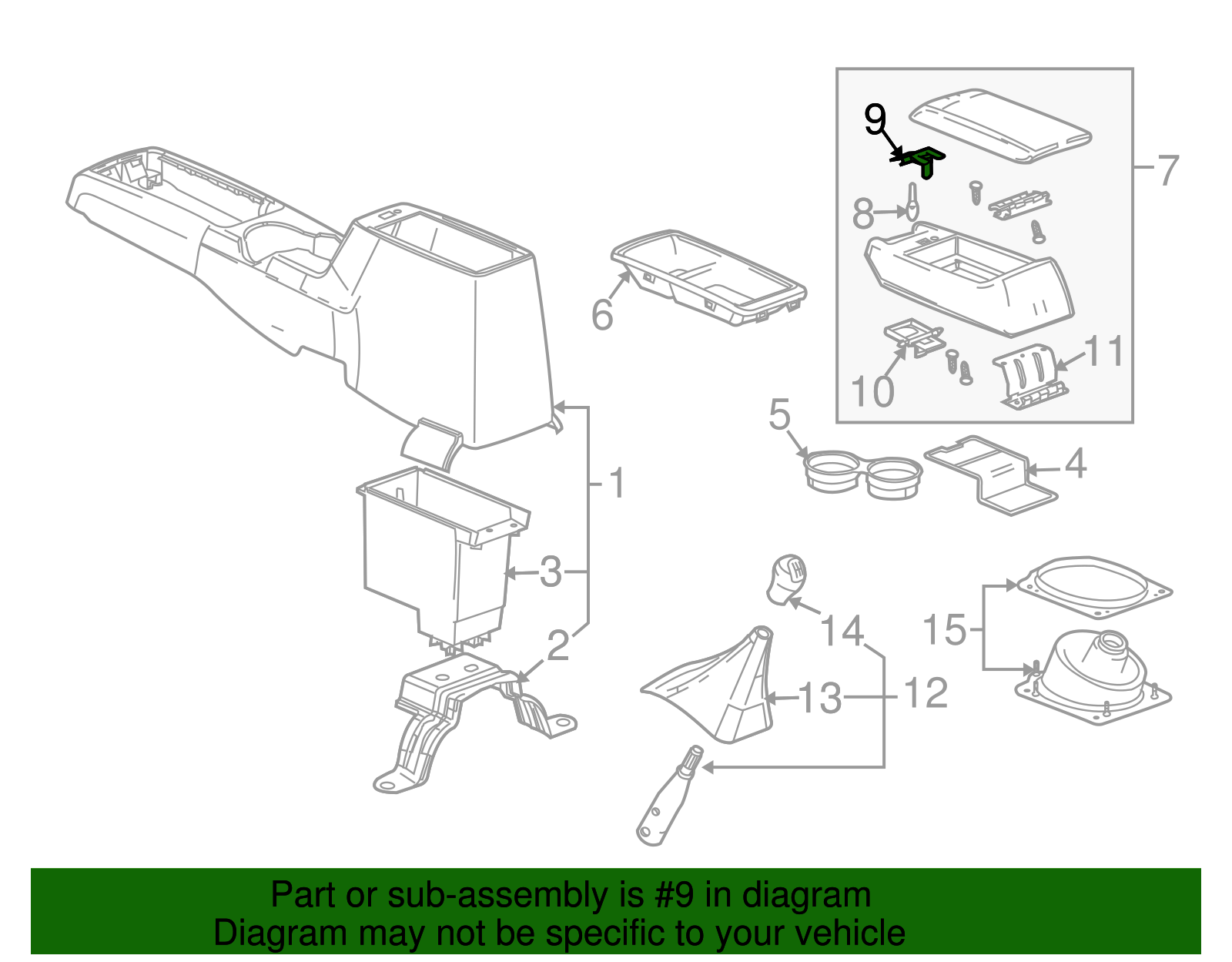 Upper Latch - GM (89040061)