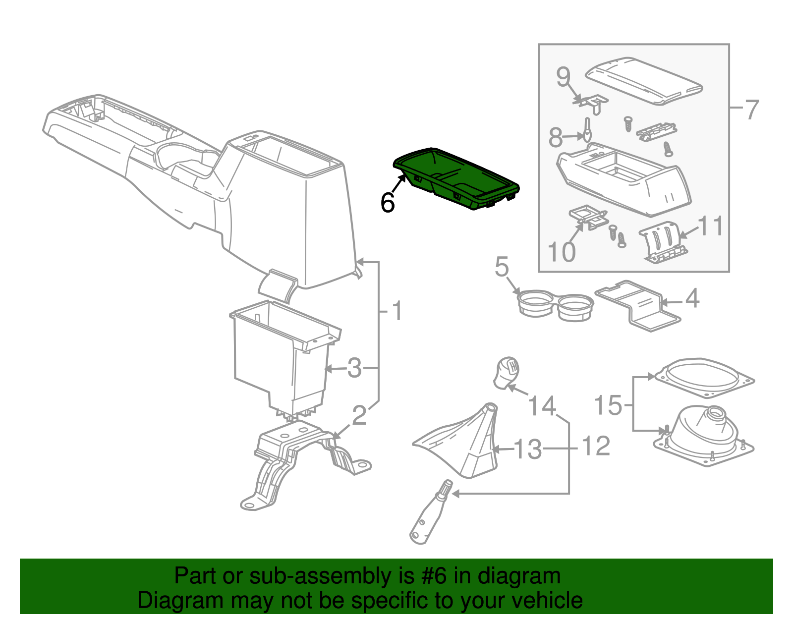 Tray - GM (89040065)