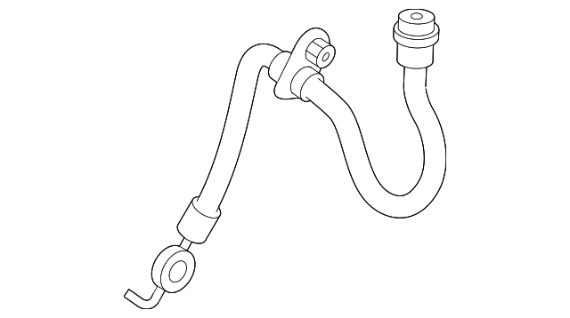 Brake Hydraulic Hose - Toyota (90947-A2104)