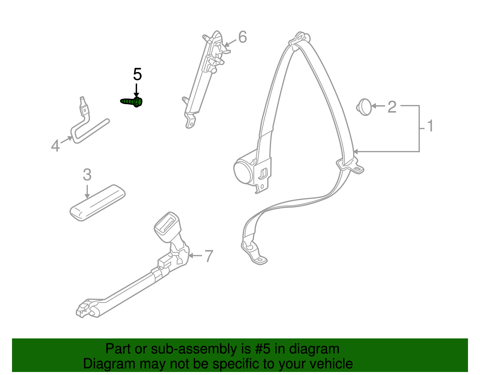 Multi-Purpose Bolt - GM (11508351)