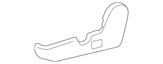 TOYOTA Genuine 71862-AA080-E0 Seat Cushion Shield