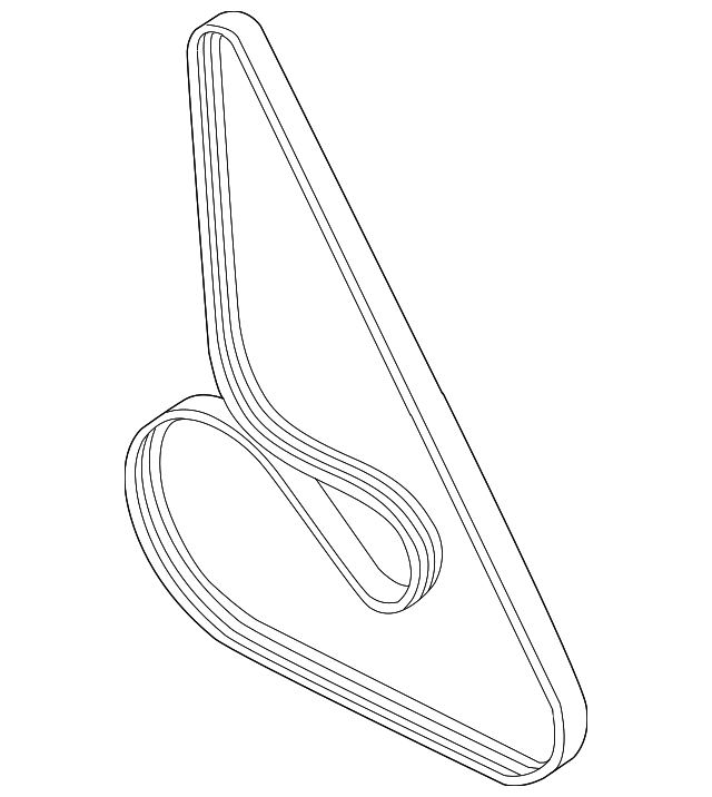 Genuine BMW 11287631824 Serpentine Belt FREE Shipping on Most