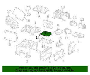 000-900-55-17 - Control Module 2020 Mercedes-Benz | AutoNationParts.com
