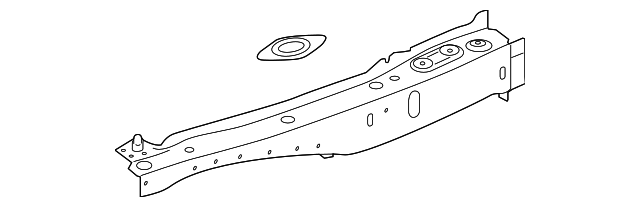 213-630-31-02 - Upper Rail 2017-2023 Mercedes-Benz | Mercedes-Benz 