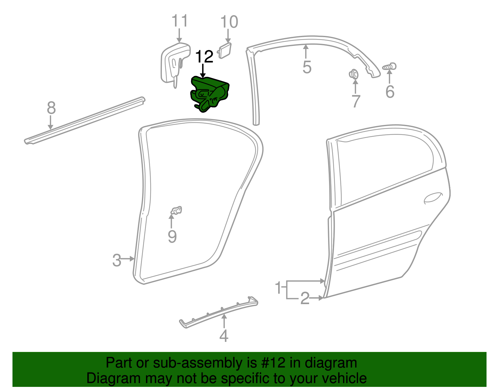 Energy Absorber - Buick (25721273)