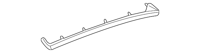 Lower Weather-Strip - GM (25646078)