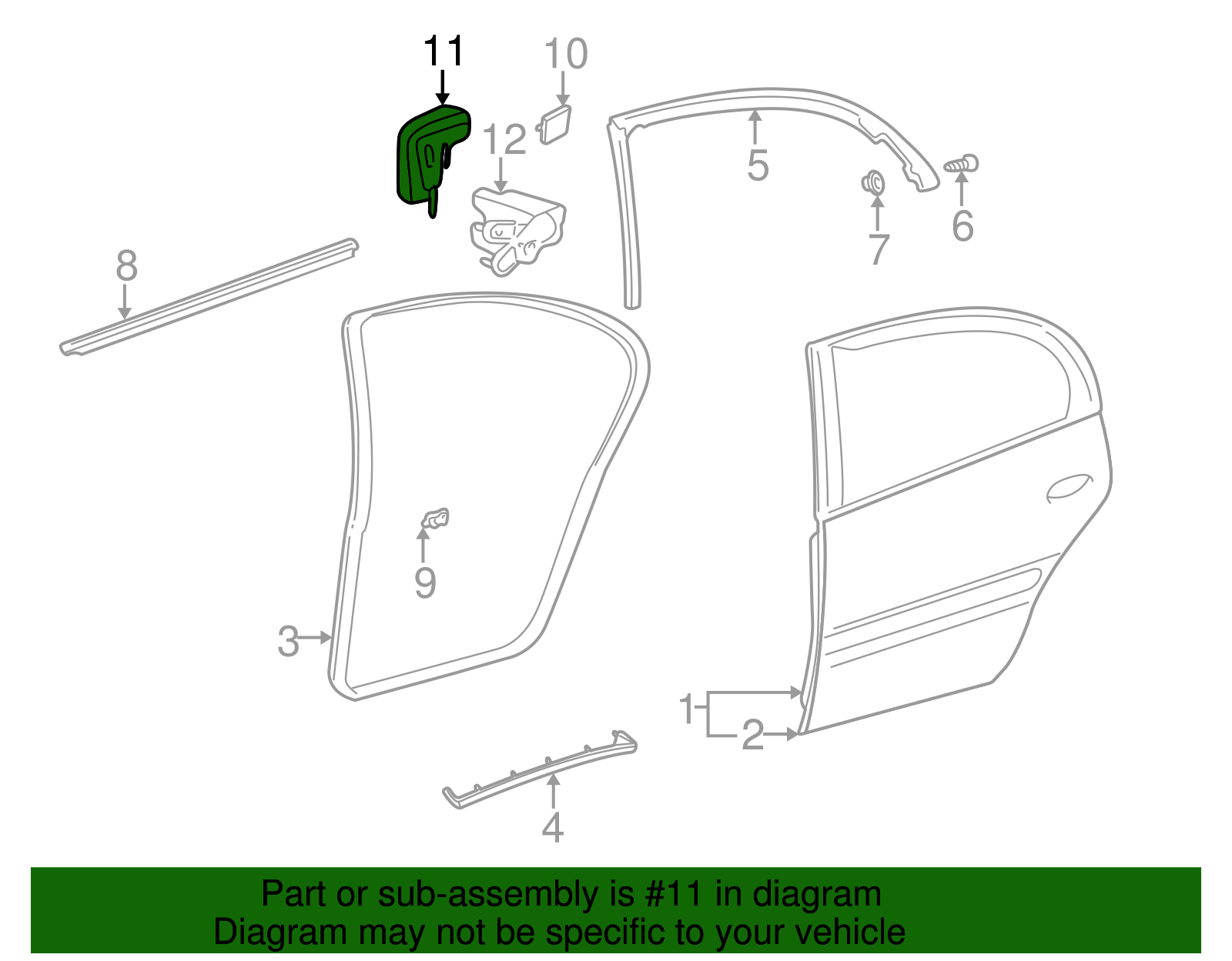 Energy Absorber - Buick (25721442)
