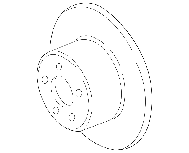 Rear Disc Brake Rotor - GM (92287419)