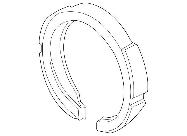 Rear Parking Brake Shoe - GM (92511264)