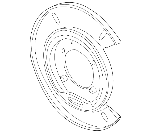 Shield-Park Brake Actr Sph - GM (92195996)