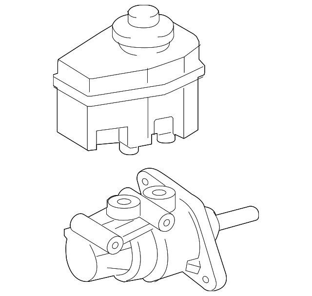 20052009 Toyota Master Cylinder 4702804030 Toyota Parts Center