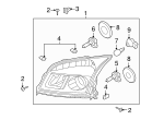 thumbnail image 2 of 8 Front Bumper & Valance Nuts – Ford F-Series, Mustang, Ranger – Auveco 2 of 5