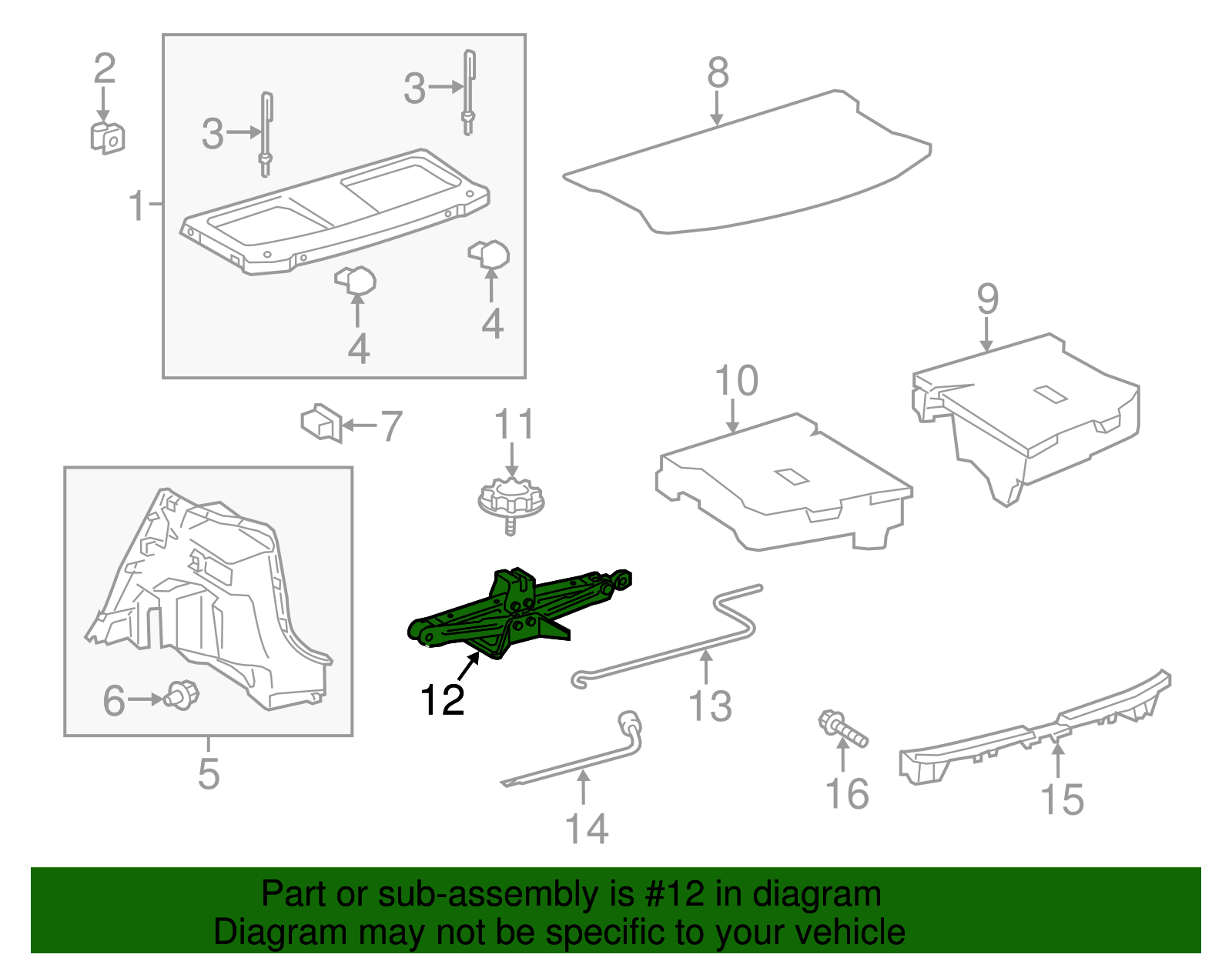 Jack Assembly - Scion (09111-12230)