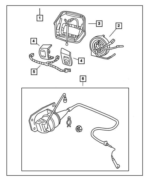 2001 Jeep Cherokee Engine Speed Governor Control Module 56009071