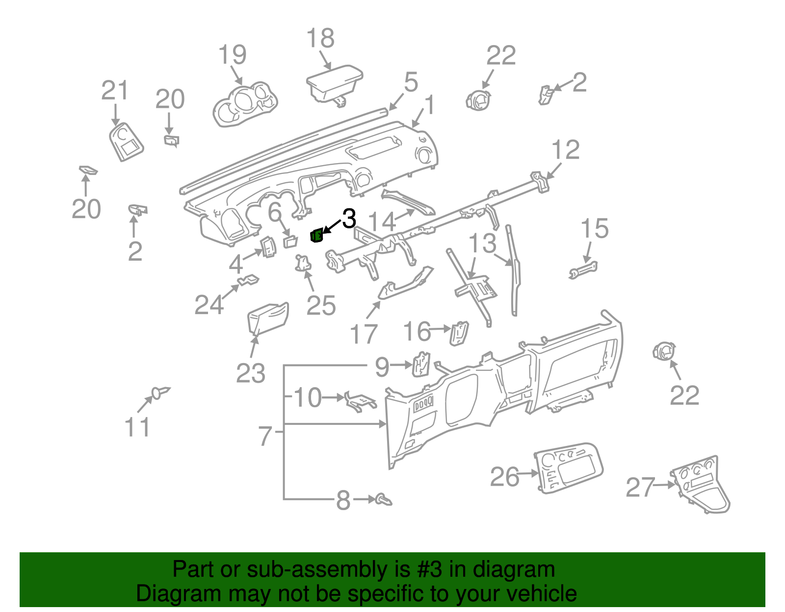 Nut - GM (94842575)