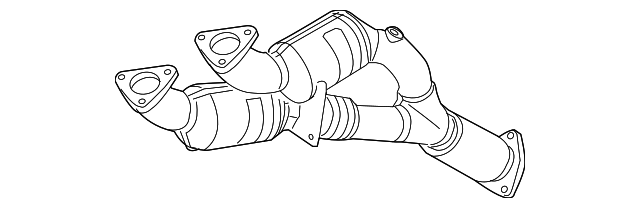 Exhaust Pipe - Volkswagen (7L0-254-300-DX)