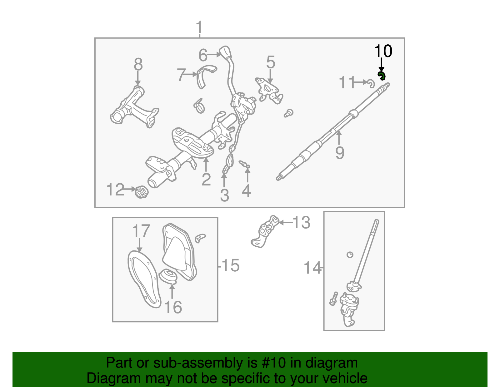 Snap Ring - Toyota (90520-17269)