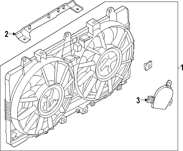 2023-2024 Nissan Z Inner Bracket 21485-6GP0A | Ziegler Nissan of Orland ...